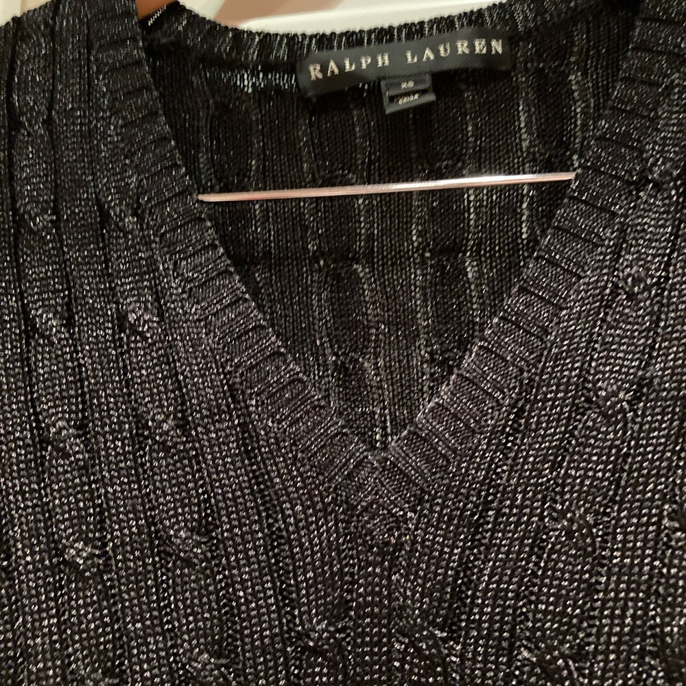 Black label Ralph Lauren black sweater (never worn)